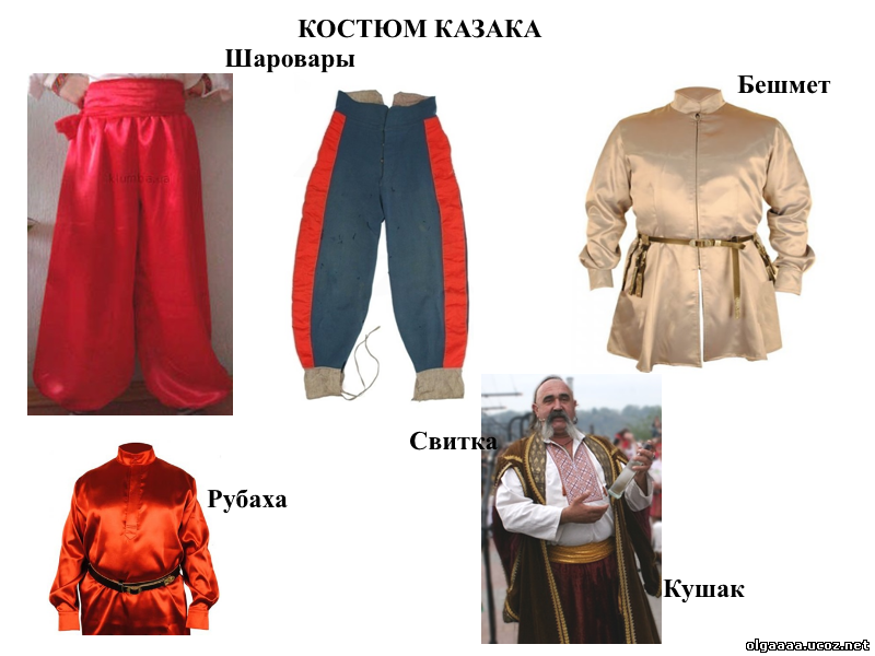 Казаки Одежда Фото